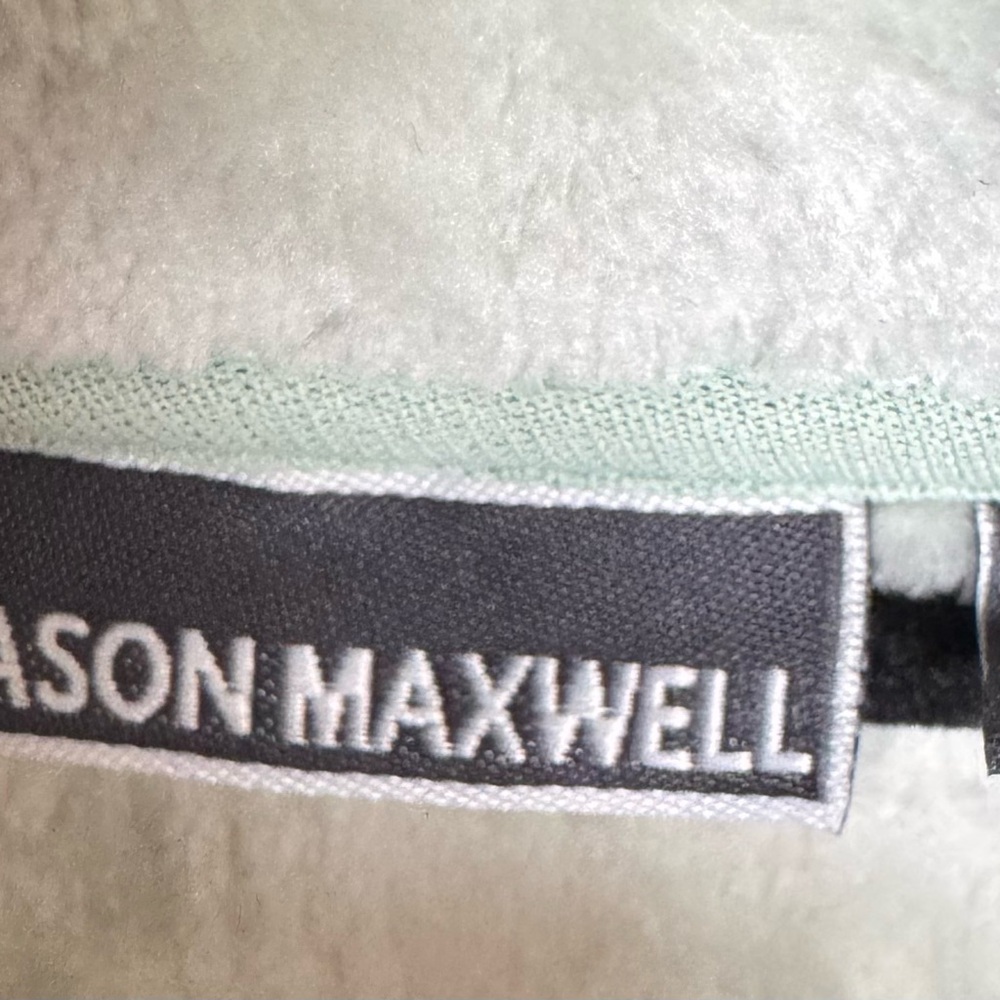 Jason Maxwell Fleece Jacket Light Zip Up Size Large - Picture 2 of 2